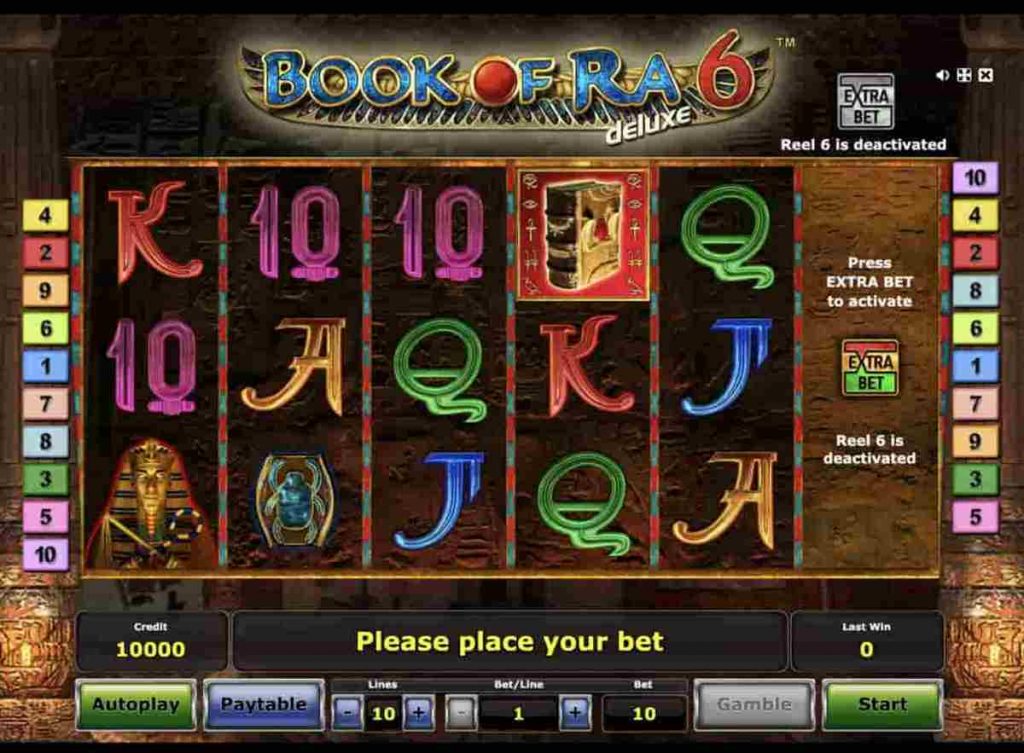 Come Giocare a Book of Ra 6 Deluxe Slot